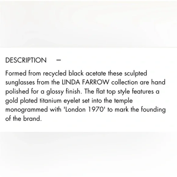 Linda Farrow Elodie oversize-frame sunglasses - Picture 9 of 9